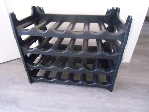 Flaschenregale schwarz - 4,