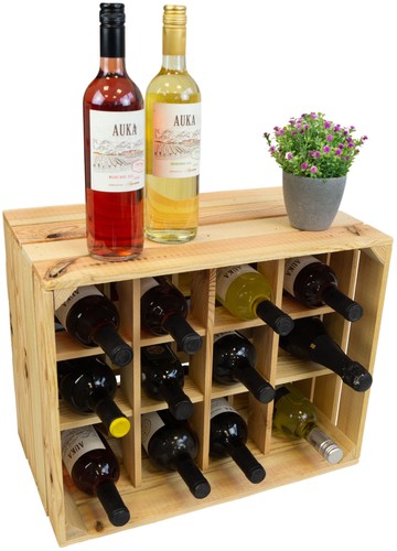 Flaschenregal henry 12er natur - henry,