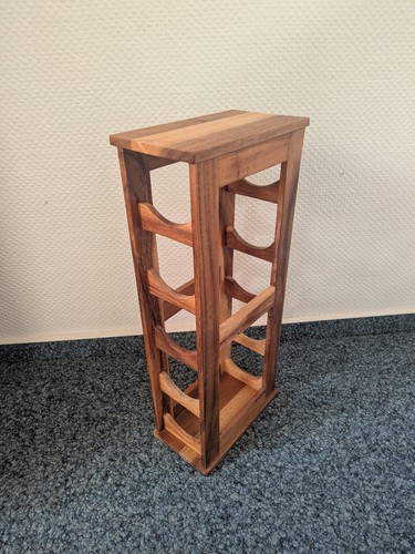 Weinregal holz flaschen - 5,